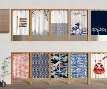 Modern Door Curtain-ID:162060989