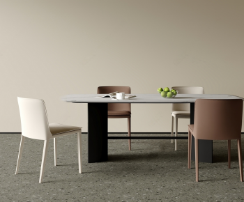 Modern Dining Table And Chairs-ID:918730977