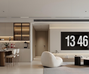 Modern A Living Room-ID:873394016