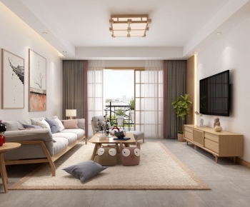 Japanese Style A Living Room-ID:471910006