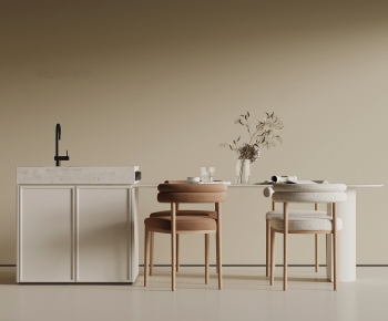 Modern Dining Table And Chairs-ID:681634905