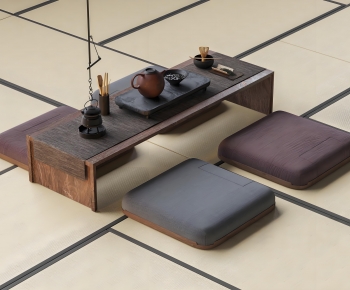 Japanese Style Tea Tables And Chairs-ID:882839924