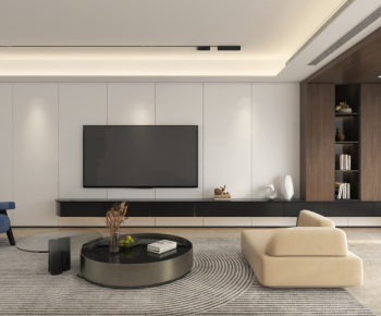 Modern A Living Room-ID:503307108