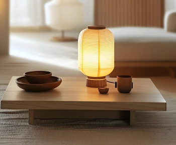 Japanese Style Table Lamp-ID:957046993