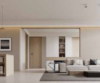 Modern A Living Room-ID:710643058