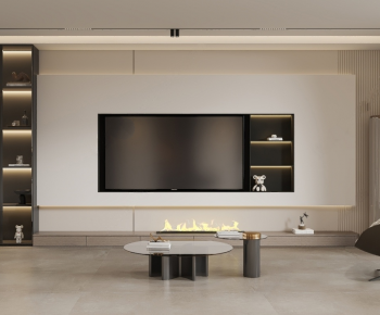 Modern A Living Room-ID:369597915