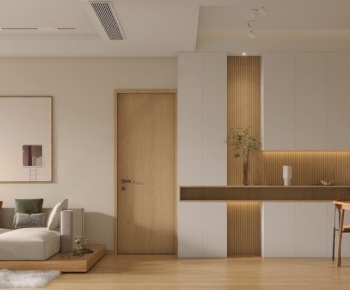 Japanese Style A Living Room-ID:689862018