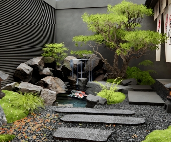 Japanese Style Courtyard/landscape-ID:869991065