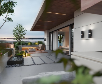 Modern Terrace-ID:671072011