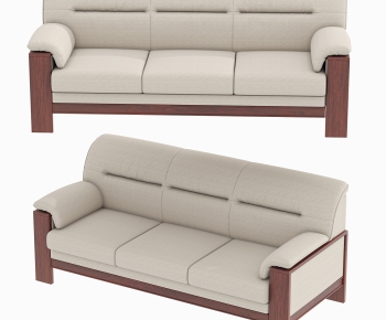 Modern Three-seat Sofa-ID:669401882