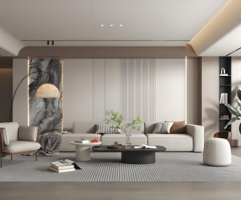 Modern A Living Room-ID:427386053