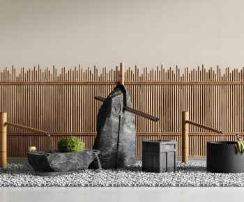 Japanese Style Rockery Waterscape-ID:854506975