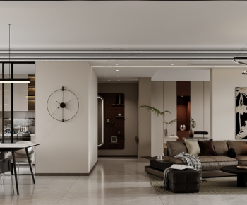 Modern A Living Room-ID:730432039