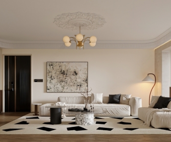 French Style A Living Room-ID:890553001