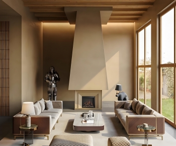 Modern A Living Room-ID:279381042