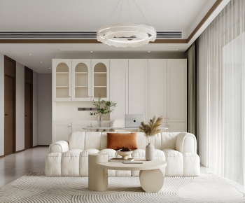 Wabi-sabi Style A Living Room-ID:196588041