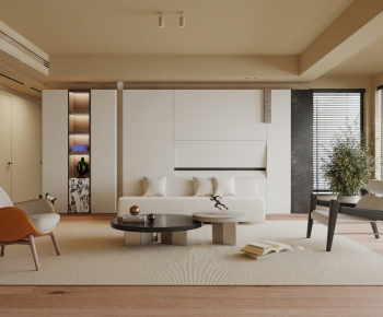 Modern A Living Room-ID:651628028