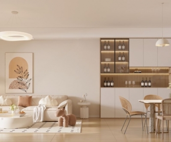 Modern A Living Room-ID:668234112