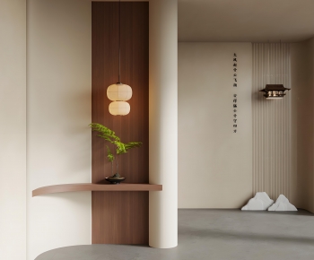 New Chinese Style Hallway-ID:885068894