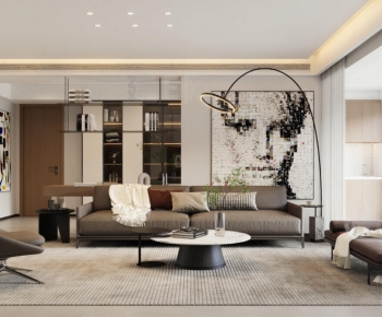 Modern A Living Room-ID:581059935