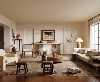 Modern A Living Room-ID:849365004