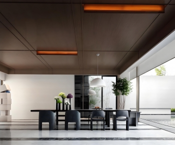 New Chinese Style Real Estate Sales Office-ID:677340066