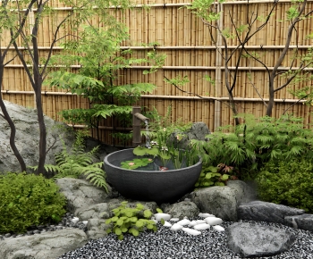 Japanese Style Courtyard/landscape-ID:660855052