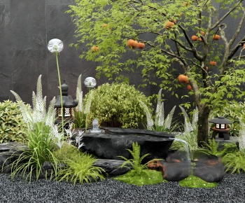 Japanese Style Courtyard/landscape-ID:877784015