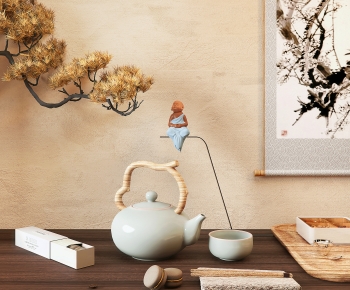 New Chinese Style Tea Set-ID:838275913