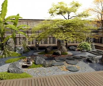Japanese Style Courtyard/landscape-ID:990151889