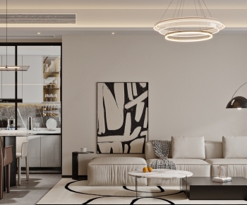 Modern A Living Room-ID:114670046