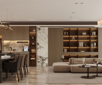 Modern A Living Room-ID:166871075