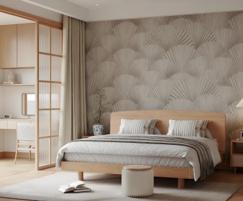 Japanese Style Bedroom-ID:186759957
