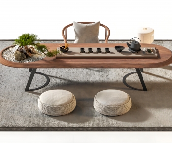 New Chinese Style Tea Tables And Chairs-ID:126688009