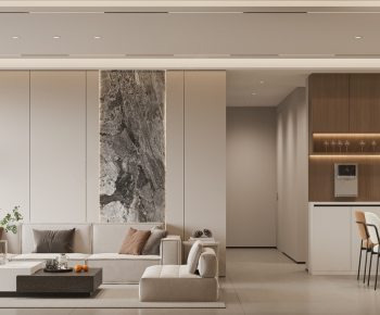 Modern A Living Room-ID:388617995