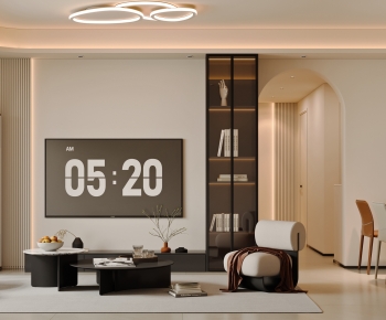 Modern A Living Room-ID:248509884