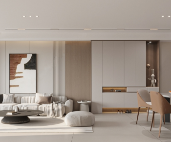 Modern A Living Room-ID:449841084