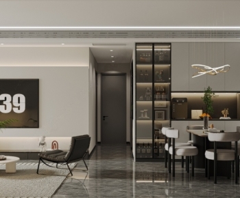 Modern A Living Room-ID:925539027