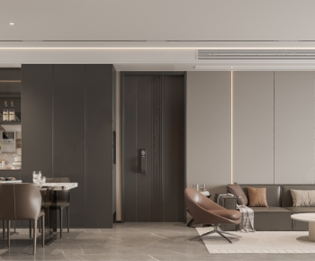 Modern A Living Room-ID:217959888