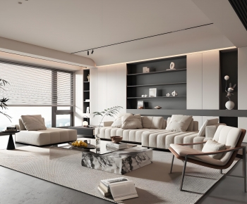 Modern A Living Room-ID:938525922