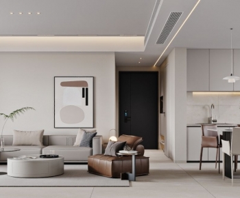 Modern A Living Room-ID:177888955