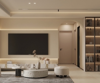 Modern A Living Room-ID:442976958