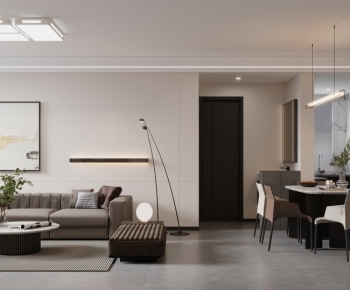 Modern A Living Room-ID:909442902