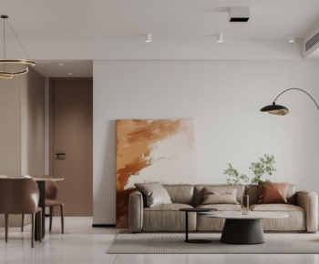 Modern A Living Room-ID:399301055