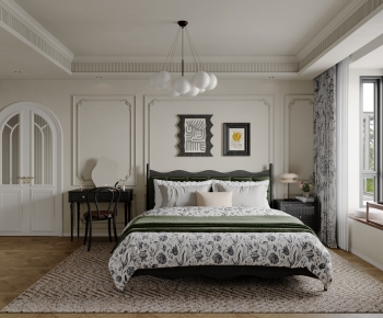 French Style Bedroom-ID:722660061