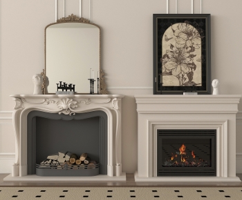 French Style Fireplace-ID:988642935