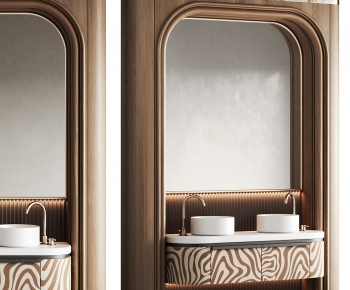 Modern Bathroom Cabinet-ID:991799813