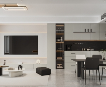 Modern A Living Room-ID:343863963