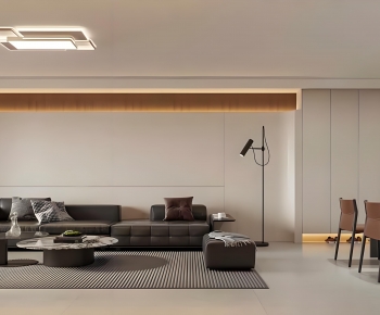 Modern A Living Room-ID:376087902