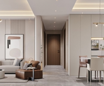 Modern A Living Room-ID:352933884